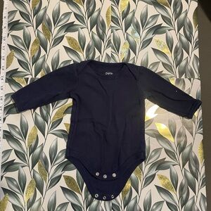 Carter's Dark Blue Long Sleeve Bodysuit